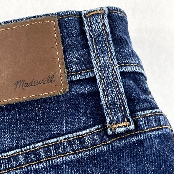 Madewell High Rise Skinny Exposed Button Fly Stretch Jean Hayes Wash J9491 - Picture 10 of 16